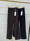 Women Straight Cut Formal Trousers